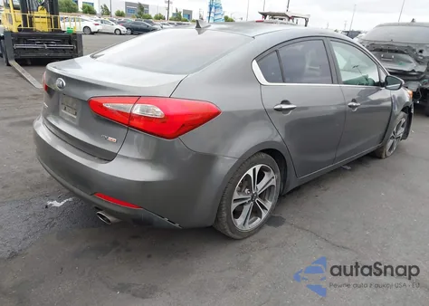 2014 Kia Forte Ex из США, поврежденный, VIN KNAFZ4A84E5106874